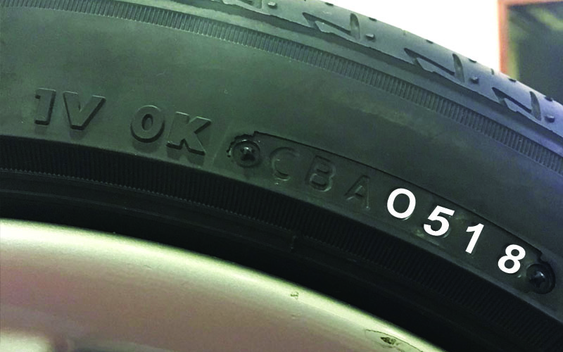 Bridgestone Tyre Date of Manufacture